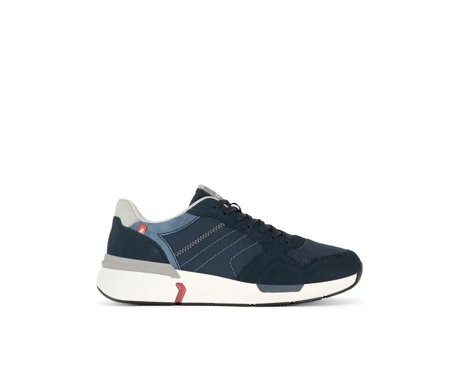 obrazek 1 Rieker Revolution Lifestyle Sneakersy U1401-14 Granatowy