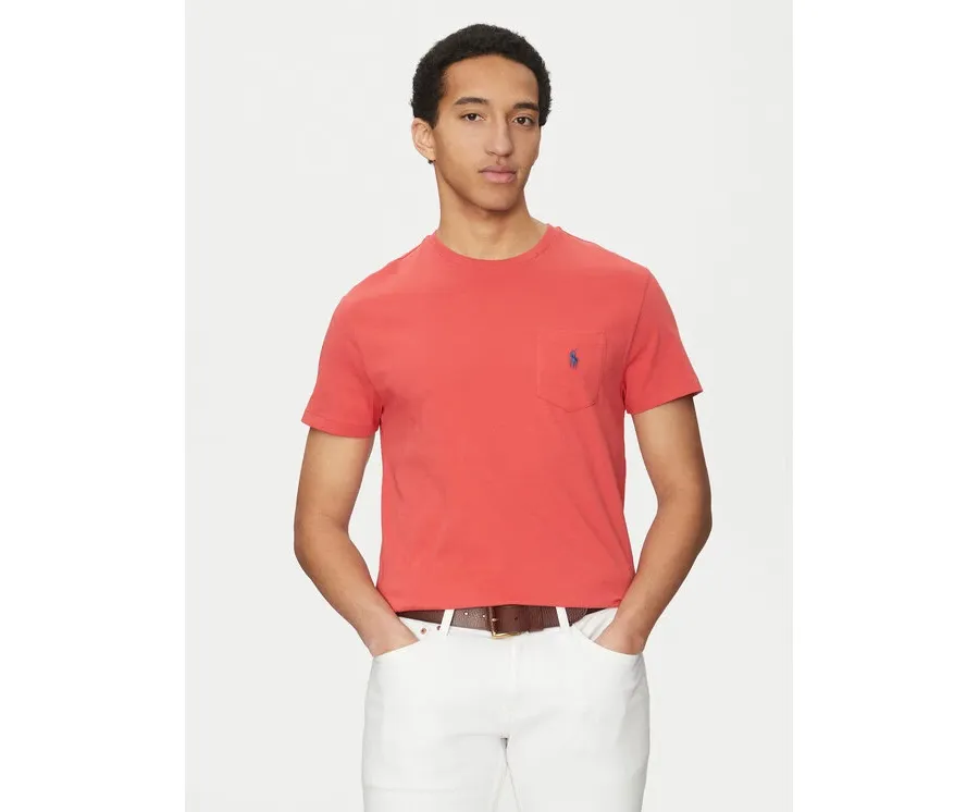 obrazek 1 Polo Ralph Lauren T-Shirt 710704248001 Czerwony Regular Fit