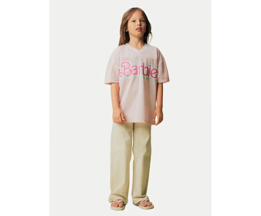 obrazek 1 NAME IT T-Shirt Barbie 13243113 Różowy Relaxed Fit