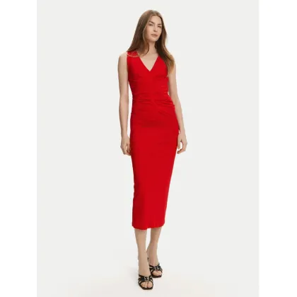 Zdjęcie Marella Sukienka koktajlowa Harald 2513621022 Czerwony Slim Fit