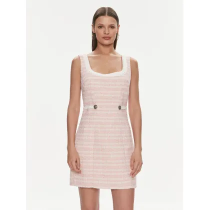 Zdjęcie Guess Sukienka codzienna W4RK16 WFWV2 Różowy Bodycon Fit