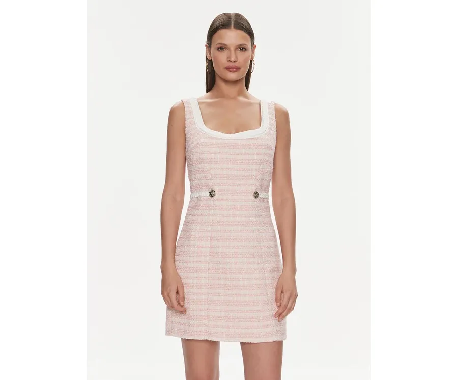 obrazek 1 Guess Sukienka codzienna W4RK16 WFWV2 Różowy Bodycon Fit