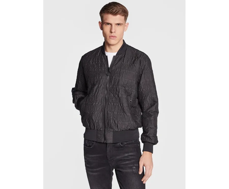 obrazek 1 Ice Play Kurtka bomber 23E U1M0 J021 6408 9000 Czarny Regular Fit