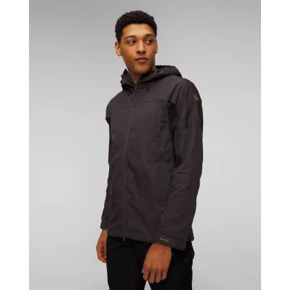 Zdjęcie Czarno-szara Kurtka Trekkingowa Męska Fjallraven Abisko Lite Trekking Jacket M