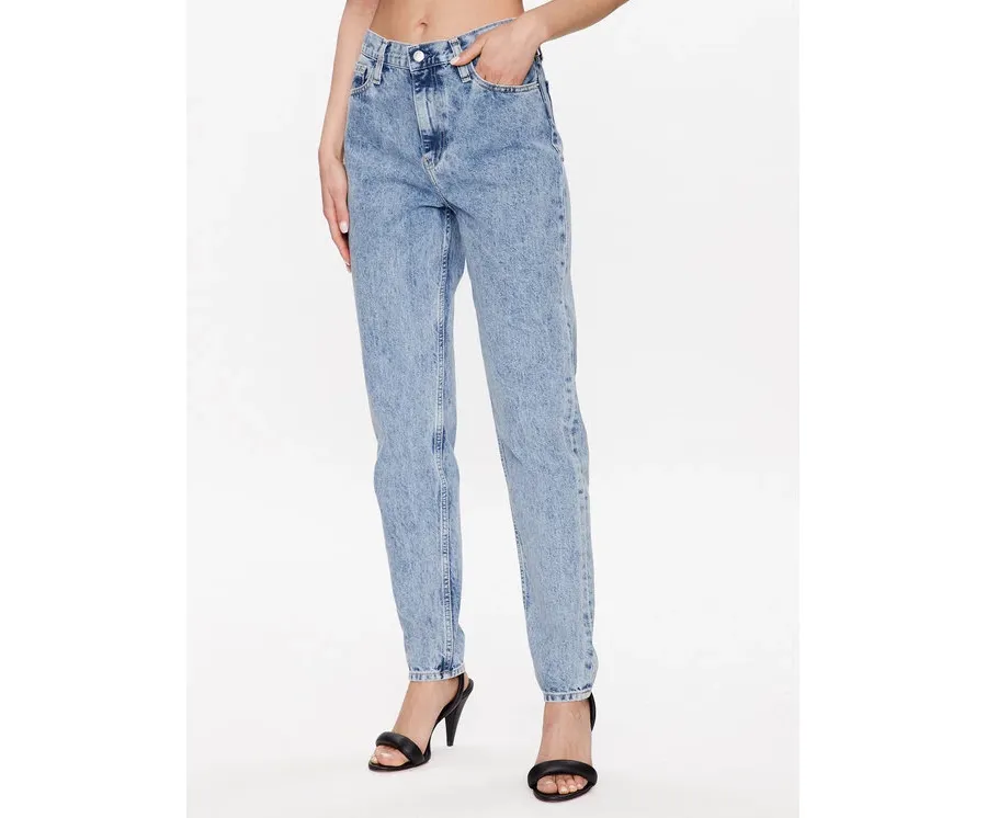 obrazek 1 Calvin Klein Jeans Jeansy J20J221443 Niebieski Mom Fit