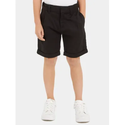 Zdjęcie Calvin Klein Jeans Szorty materiałowe Ceremony IB0IB02063 Czarny Regular Fit