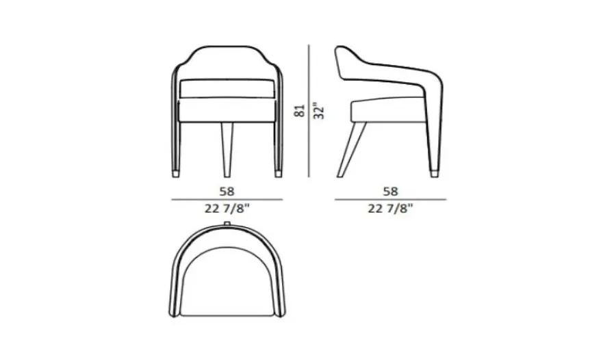 obrazek 5 Designerskie krzesło Invicta I do jadalni lub salonu