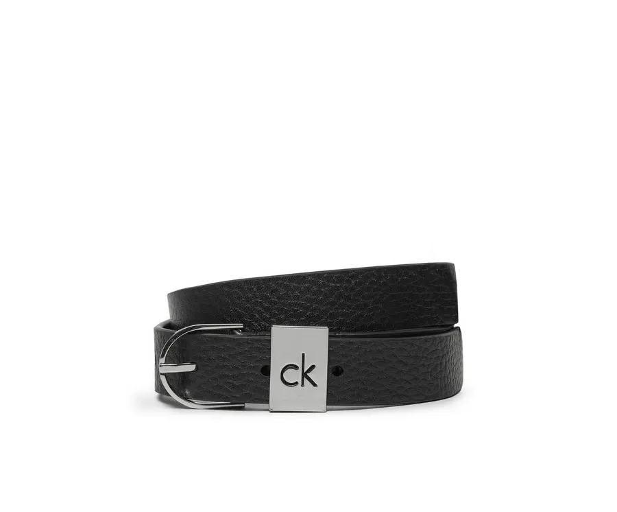 obrazek 1 Calvin Klein Pasek Damski Ck Loop Thin Round Buckle 2.5 K60K612856 Czarny