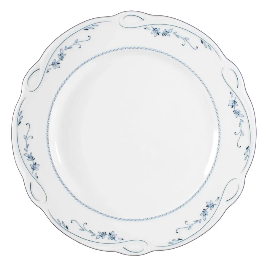 obrazek 1 Luksusowy porcelanowy okrągły talerz obiadowy 26 cm - Seltmann Weiden