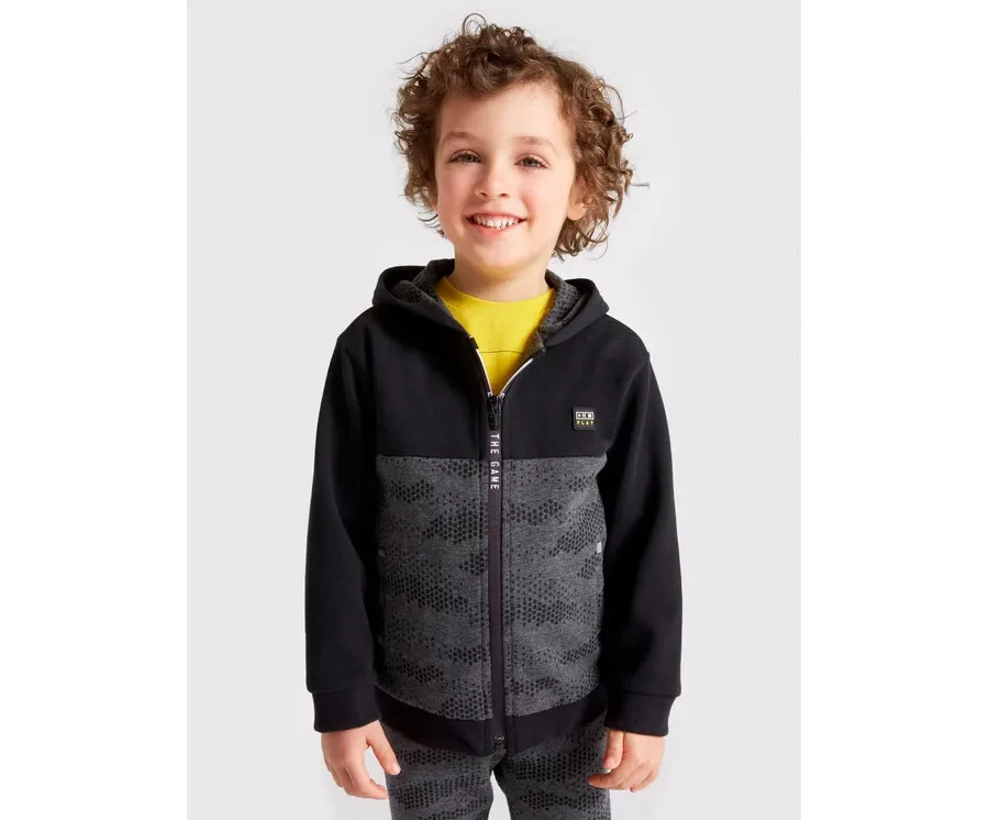obrazek 1 Mayoral Bluza 4473 Czarny Regular Fit
