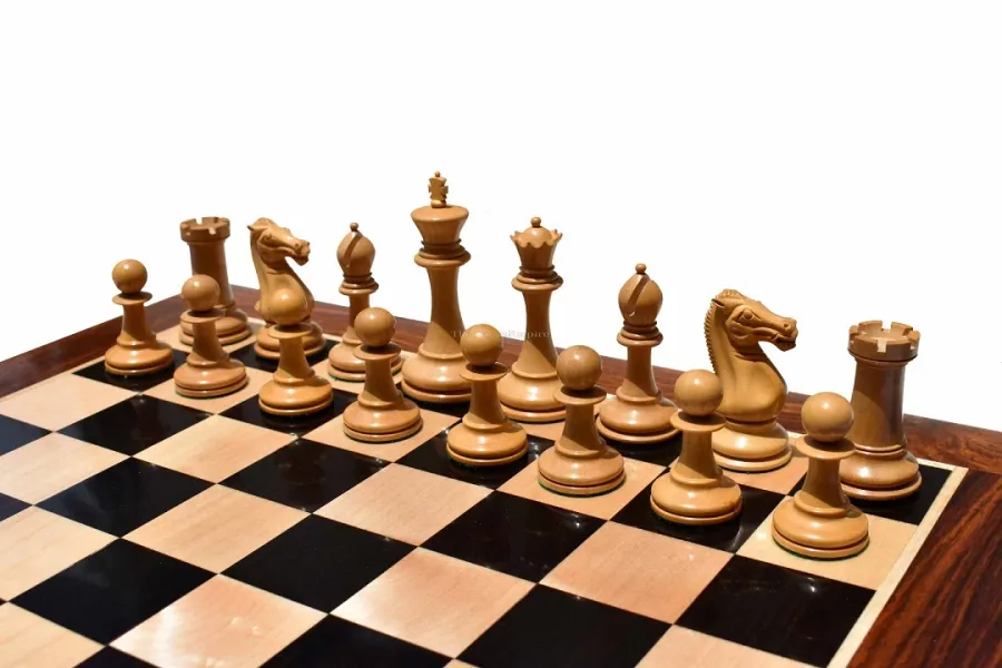 obrazek 5 Drewniana plansza z figurami do gry w szachy - The Chess Empire