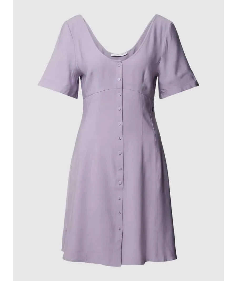 obrazek 1 Sukienka mini z wyhaftowanym logo