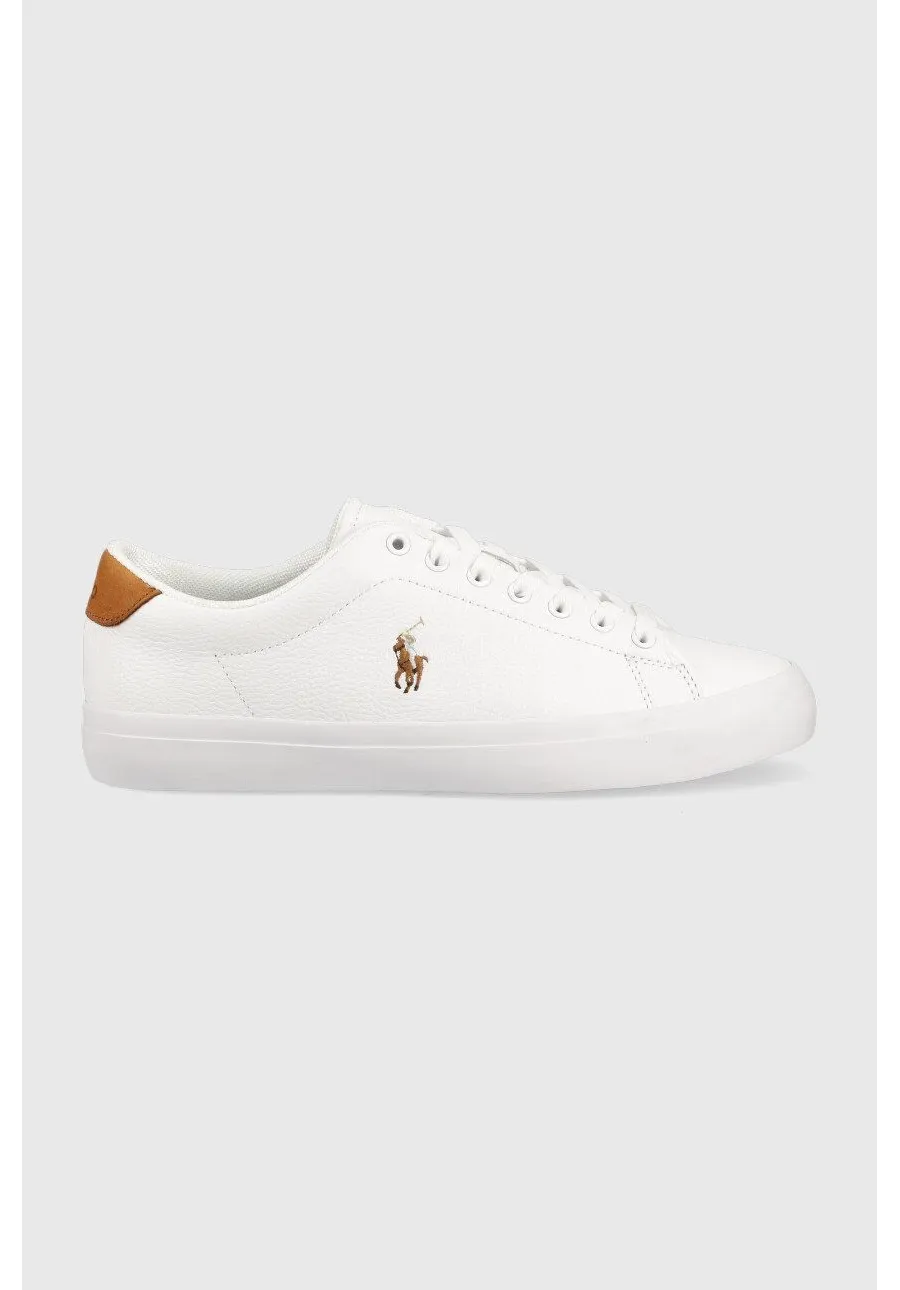 obrazek 1 Polo Ralph Lauren sneakersy skórzane Longwood kolor biały 816877702001
