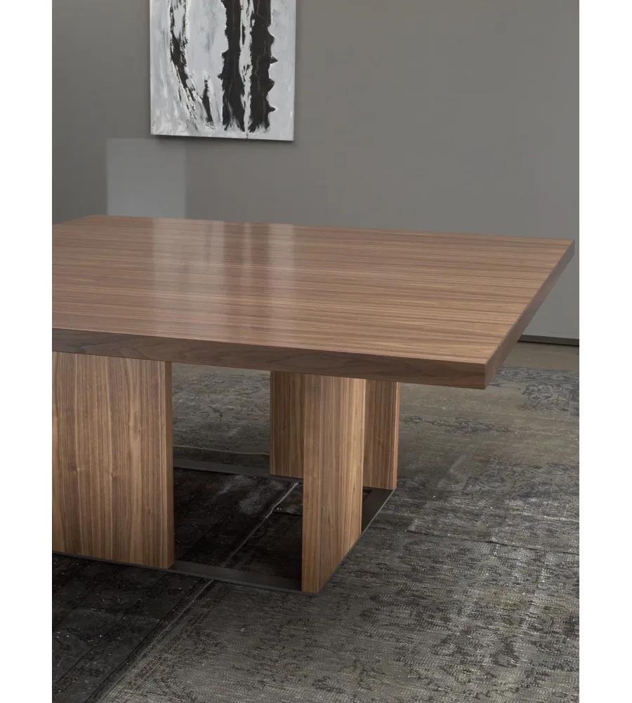 obrazek 3 Piękny, stylowy, minimalistyczny, drewniany stół do salonu - Casadesus