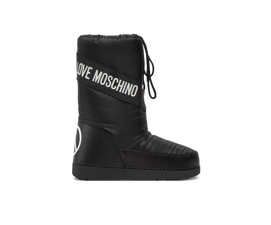 obrazek 1 LOVE MOSCHINO Śniegowce JA24032G1LISA000 Czarny