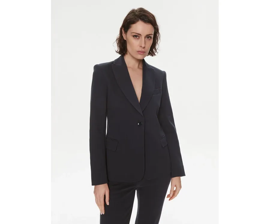 obrazek 1 Weekend Max Mara Marynarka Rosetta 2415911021 Granatowy Regular Fit