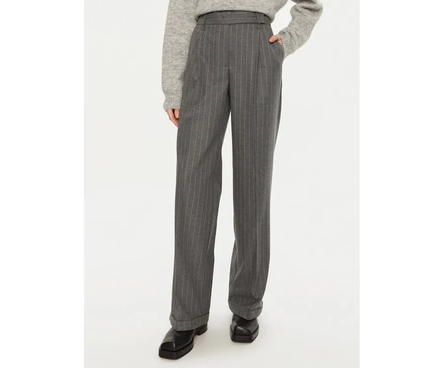 obrazek 1 MAX&Co. Spodnie materiałowe 2426136064200 Szary Regular Fit