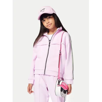 Zdjęcie Karl Lagerfeld Kids Bluza Z30483 S Różowy Regular Fit