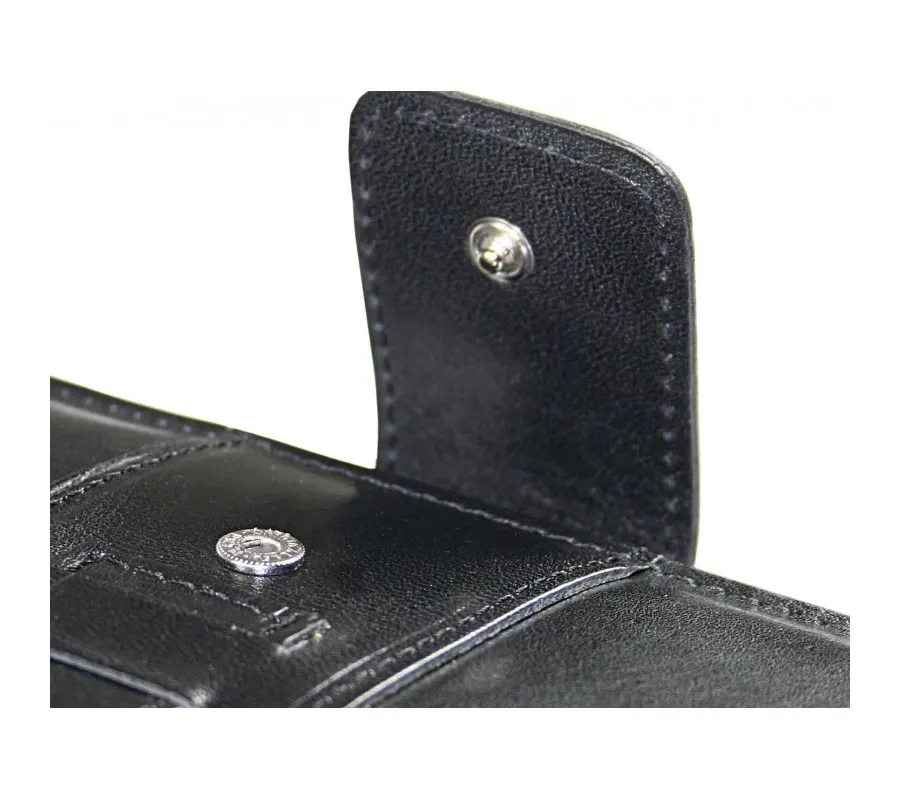 obrazek 4 Idealny na spotkania - czarny skórzany organizer 15x21 cm