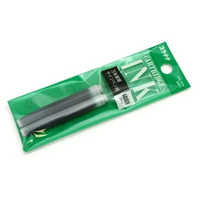 Zdjęcie Platinum Atrament Zielony Naboje 1,2ml Kpl 2szt