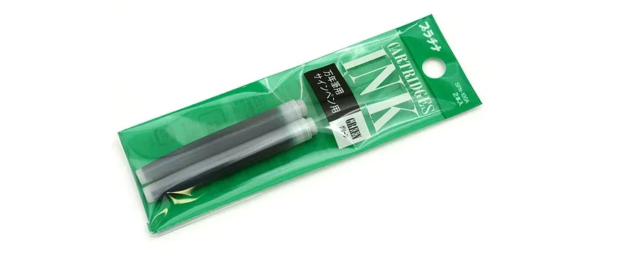 picture 1 Platinum Ink Cartridge Pack of 2 - Green