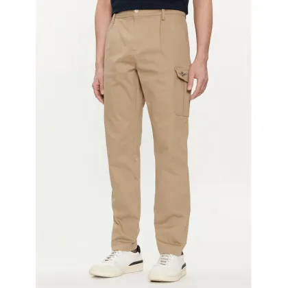 Zdjęcie Aeronautica Militare Spodnie materiałowe 241PA1579CT3247 Beżowy Slim Fit