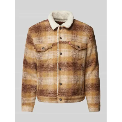 Zdjęcie Kurtka Sherpa z kołnierzykiem typu kent model ‘PLAID’