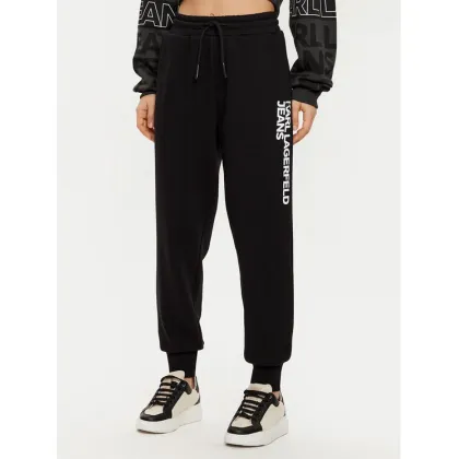 Zdjęcie Karl Lagerfeld Jeans Spodnie dresowe A1W10058 Czarny Regular Fit