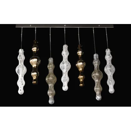 Picture Italian luxury Murano glass ceiling lamp - Lucevetro