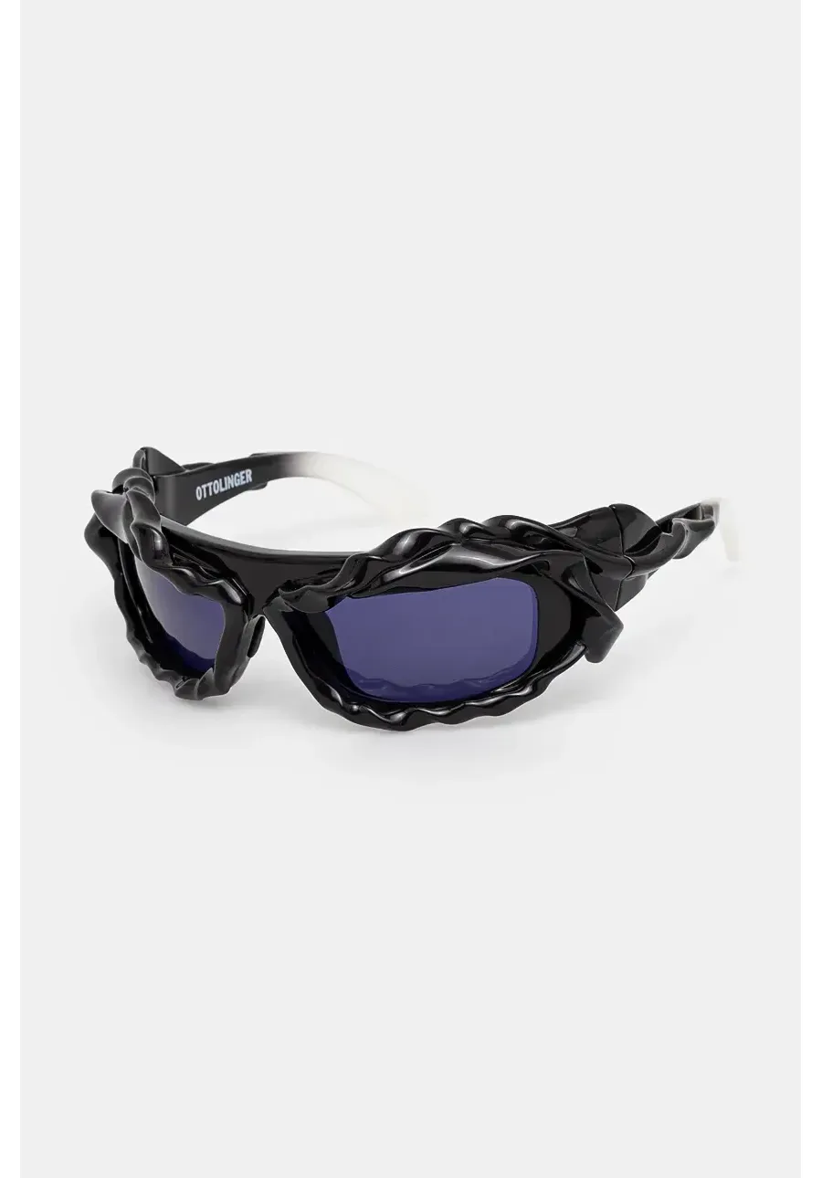 obrazek 1 Ottolinger okulary przeciwsłoneczne Twisted Sunglasses damskie kolor czarny 1272601921