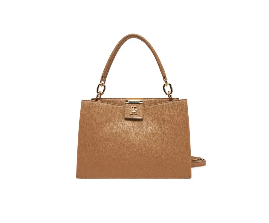 obrazek 1 Tommy Hilfiger Torebka Th Her Mini Tote AW0AW17190 Brązowy