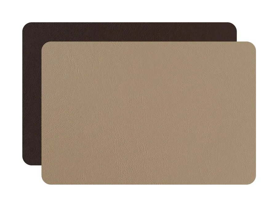 picture 1 Stylish desk pad 52x38 cm made of natural leather