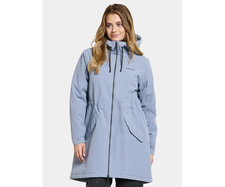 obrazek 1 Didriksons Parka Marta-Lisa Wns Prk 2 504823 Błękitny Regular Fit