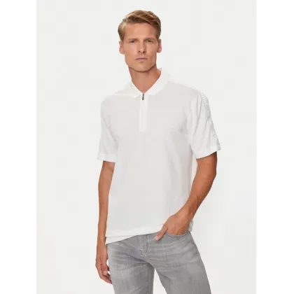 Zdjęcie Armani Exchange Polo 6DZFLC ZJM5Z 1116 Biały Regular Fit