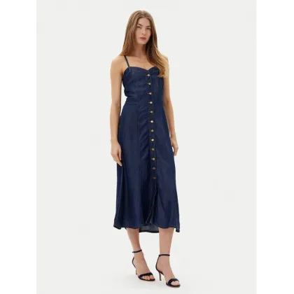 Zdjęcie Guess Sukienka jeansowa W5GK43 D5N61 Granatowy Regular Fit