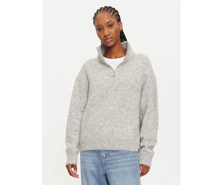 obrazek 1 Calvin Klein Jeans Sweter J20J224238 Szary Regular Fit