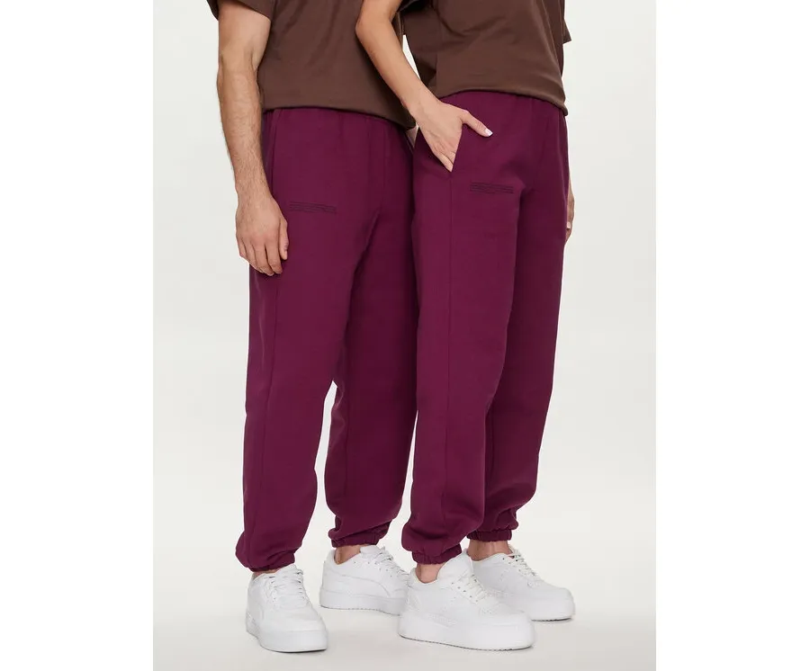 obrazek 1 Pangaia Spodnie dresowe Archive 365 Heavyweight Fioletowy Loose Fit