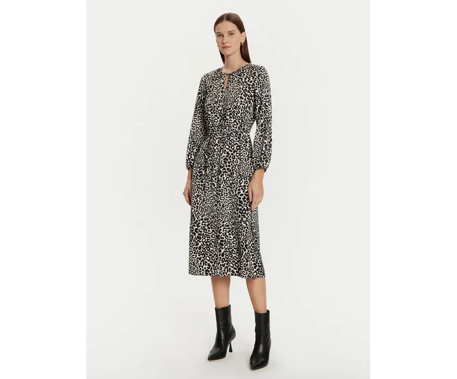 obrazek 1 Olsen Sukienka koszulowa 13001793 Czarny Regular Fit