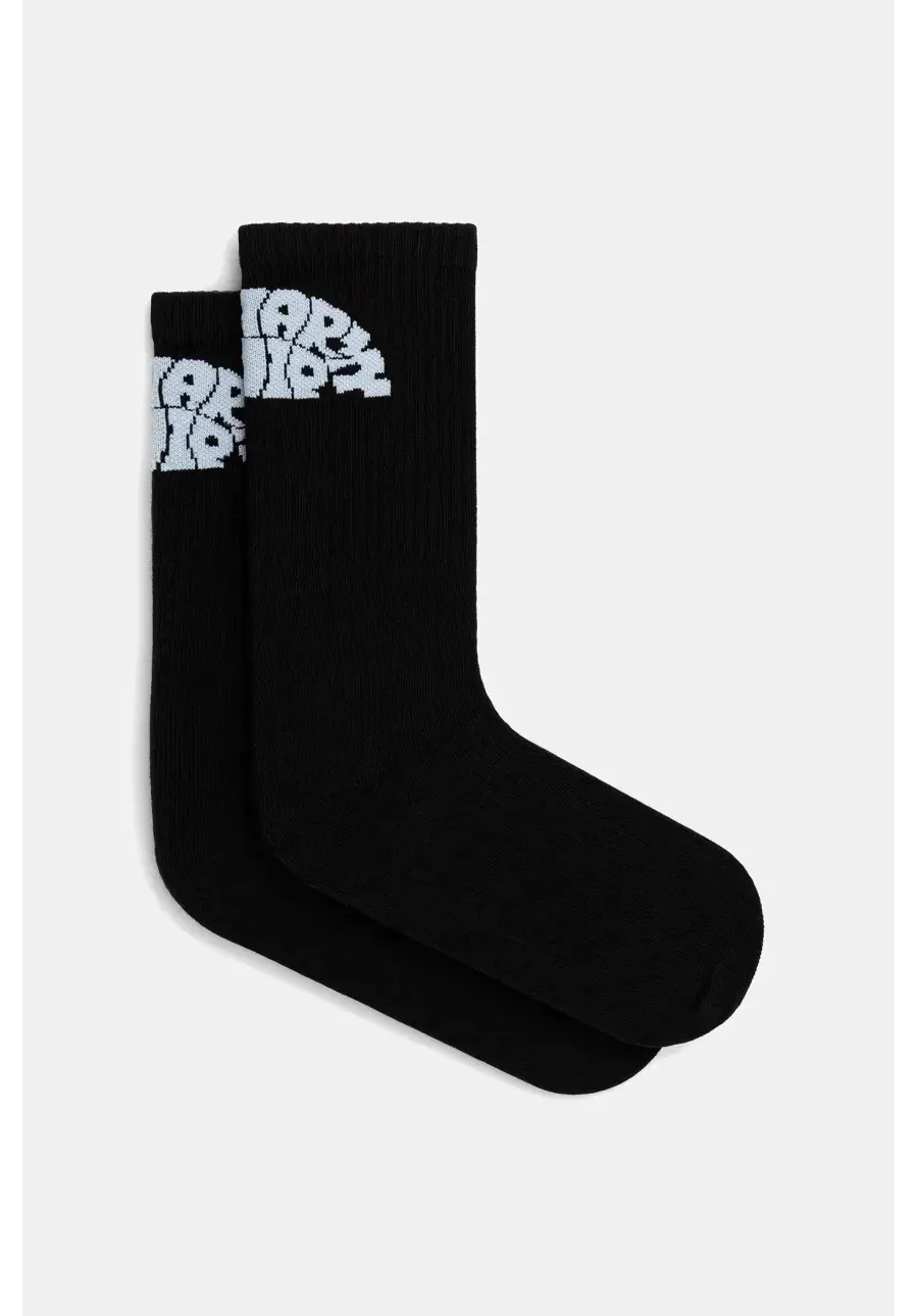 obrazek 1 Carhartt WIP skarpetki Jazzy Socks męskie kolor czarny I034674