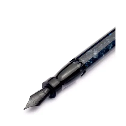 Zdjęcie Stylowe pióro wieczne Rock- Black blue idealne na prezent