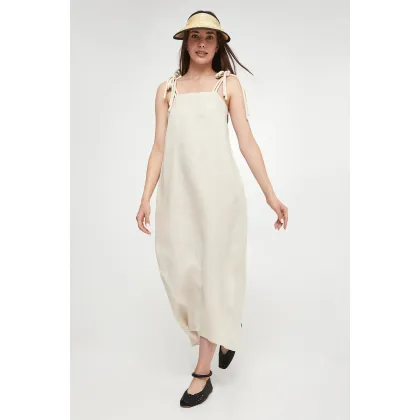 Zdjęcie Sukienka lniana Senna MAX MARA LEISURE Max Mara Leisure