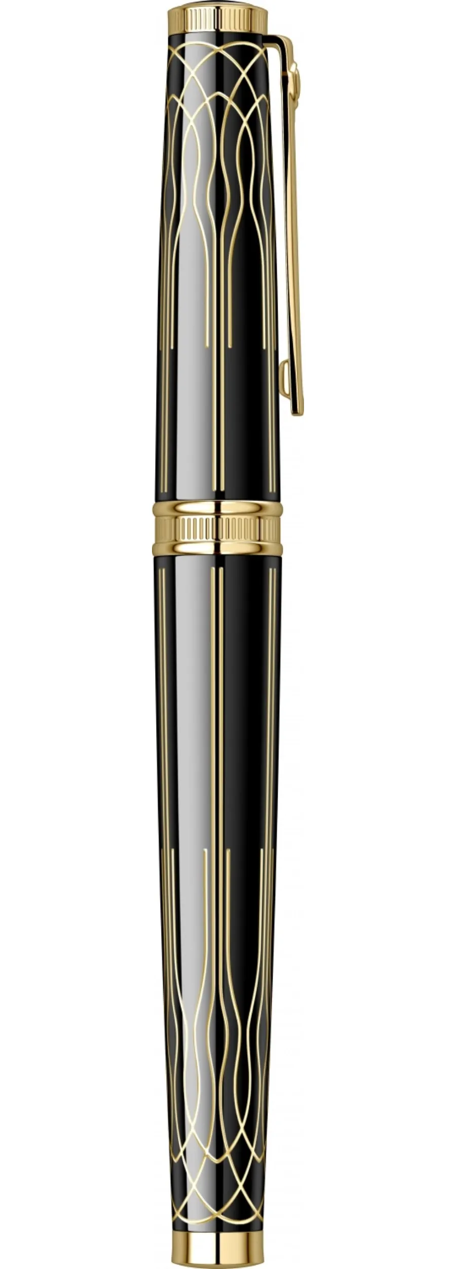 obrazek 7 Eleganckie pióro wieczne Heritage w kolorze złoto-czarnym