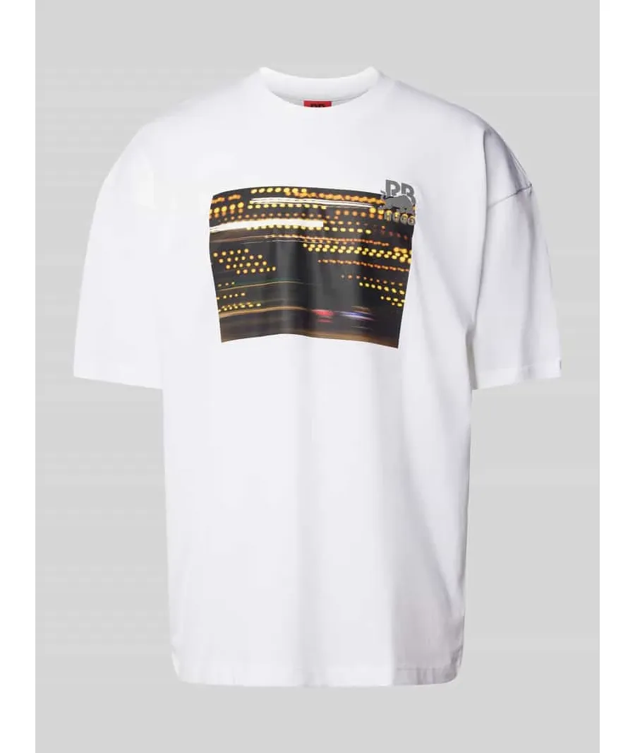 obrazek 1 HUGO T-Shirt Daveley_RB 50545125 Biały Regular Fit