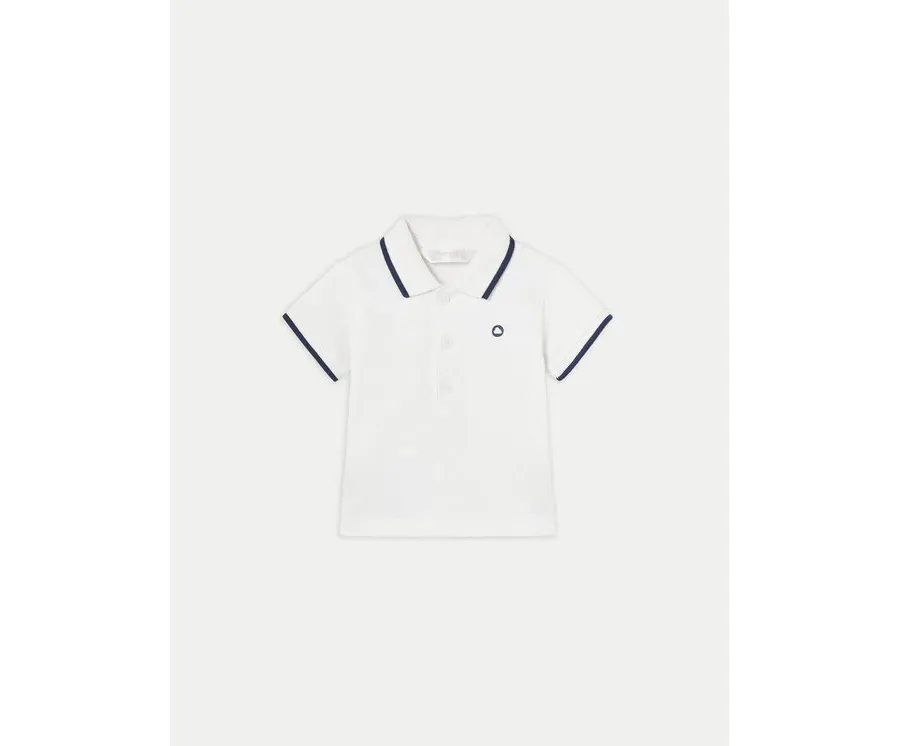 obrazek 1 Mayoral Polo 00190 Biały Regular Fit