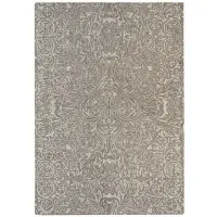 Zdjęcie Elegancki szary dywan w kwiaty - CEILING TAUPE 28501