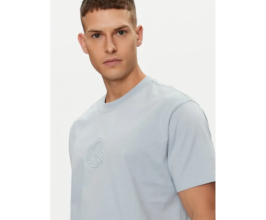 obrazek 1 Karl Lagerfeld Jeans T-Shirt 241D1705 Niebieski Regular Fit