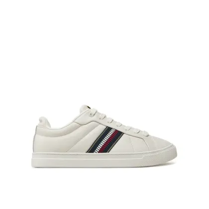 Zdjęcie Tommy Hilfiger Sneakersy Icon Court Sneakers Stripes FW0FW08110 Biały