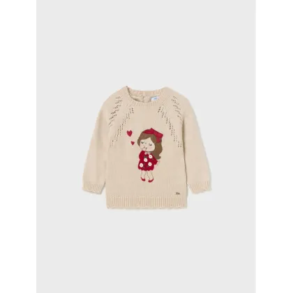 Zdjęcie Mayoral Sweter 2.309 Beżowy Regular Fit