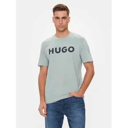 Zdjęcie Hugo T-Shirt Dulivio 50467556 Zielony Regular Fit HUGO