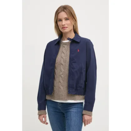 Zdjęcie Polo Ralph Lauren kurtka bawełniana kolor granatowy przejściowa 211934952